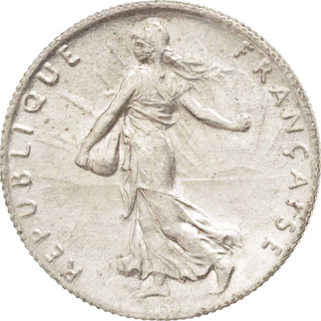 France, Semeuse, 50 Centimes, 1919, Paris, SUP+, Argent, KM:854, Gadoury:420