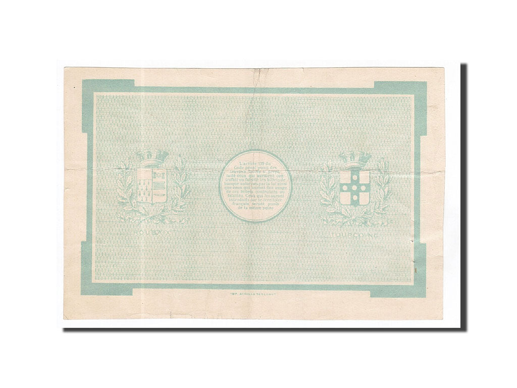 Francia, Roubaix et Tourcoing, 50 Francs, MBC+, Pirot:59-2072