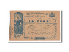 Banknote, Pirot:80-02, 1 Franc, 1914, France, AU(55-58), Amiens