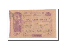 France, Amiens, 50 Centimes, 1914, TTB+, Pirot:80-01