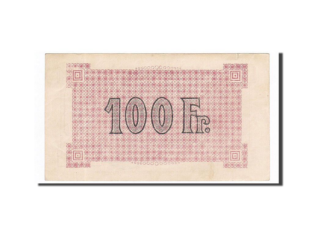France, Villers-les-Guise, 100 Francs, 1916, AU(55-58), Pirot:02-2423