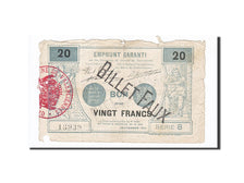 France, Valenciennes, 20 Francs, 1914, VF(20-25), Faux, Pirot:59-2547