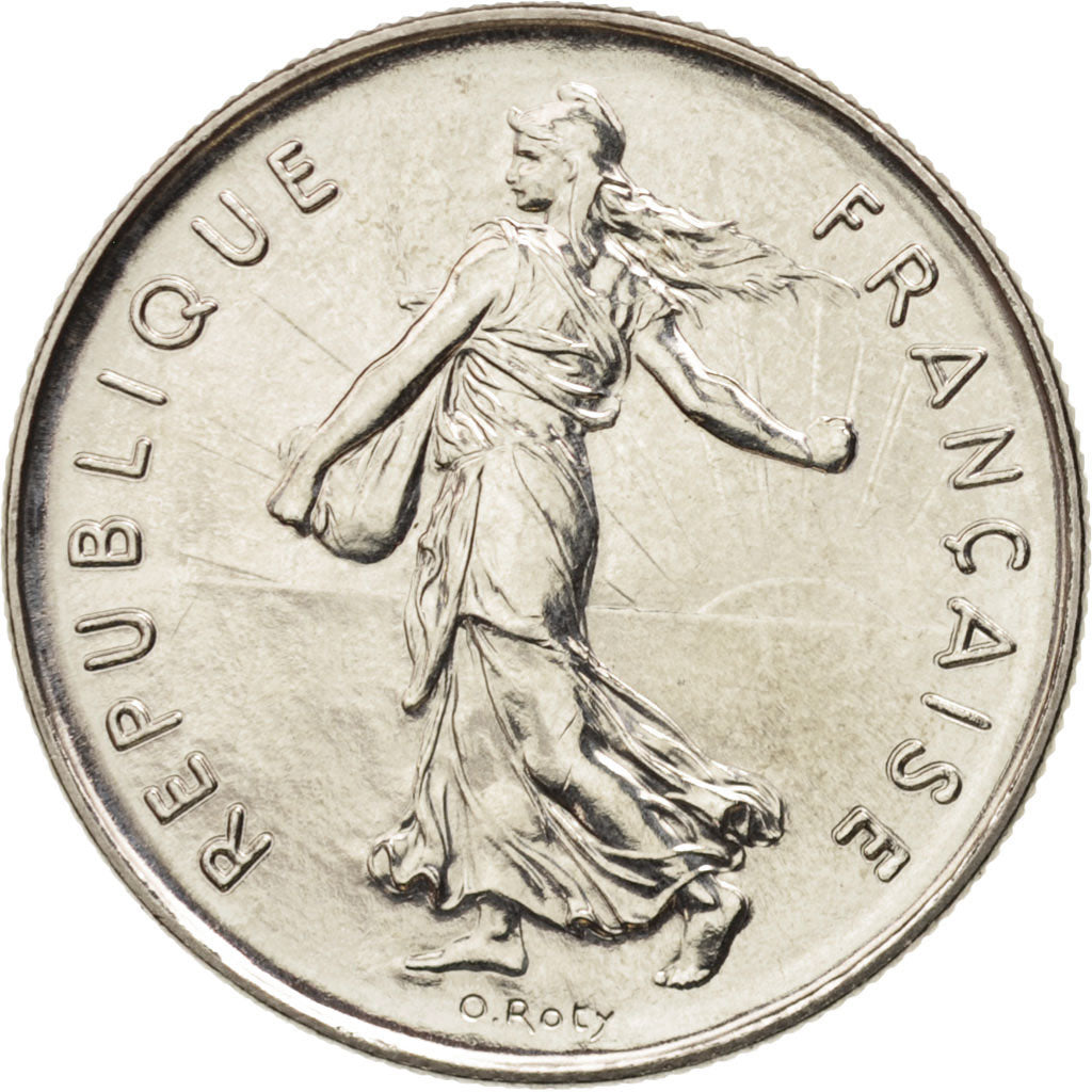 France, Semeuse, 5 Francs, 1991, Paris, MS(65-70), KM 926a.1, Gadoury 771