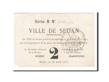 Geldschein, Frankreich, Sedan, 2 Francs, 1915, SS+, Pirot:08-272