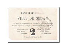 Geldschein, Frankreich, Sedan, 2 Francs, 1915, SS+, Pirot:08-272