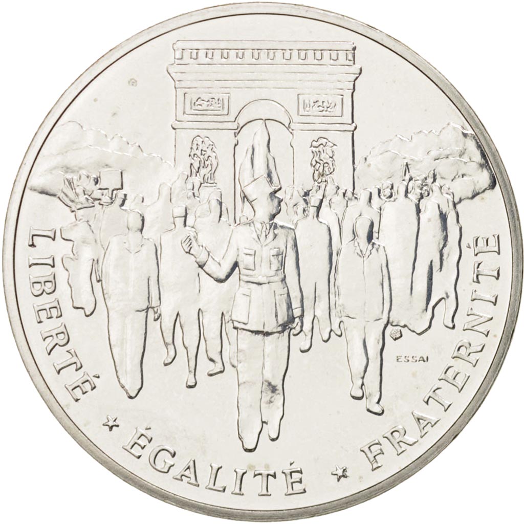 Coin, France, 100 Francs, 1994, MS(63), Silver, Gadoury:935