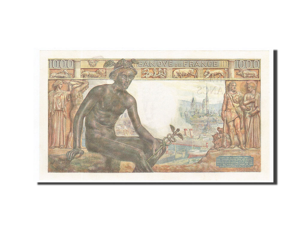 Banknote, France, 1000 Francs, 1943, 1943-01-07, UNC(65-70), Fayette:40.15