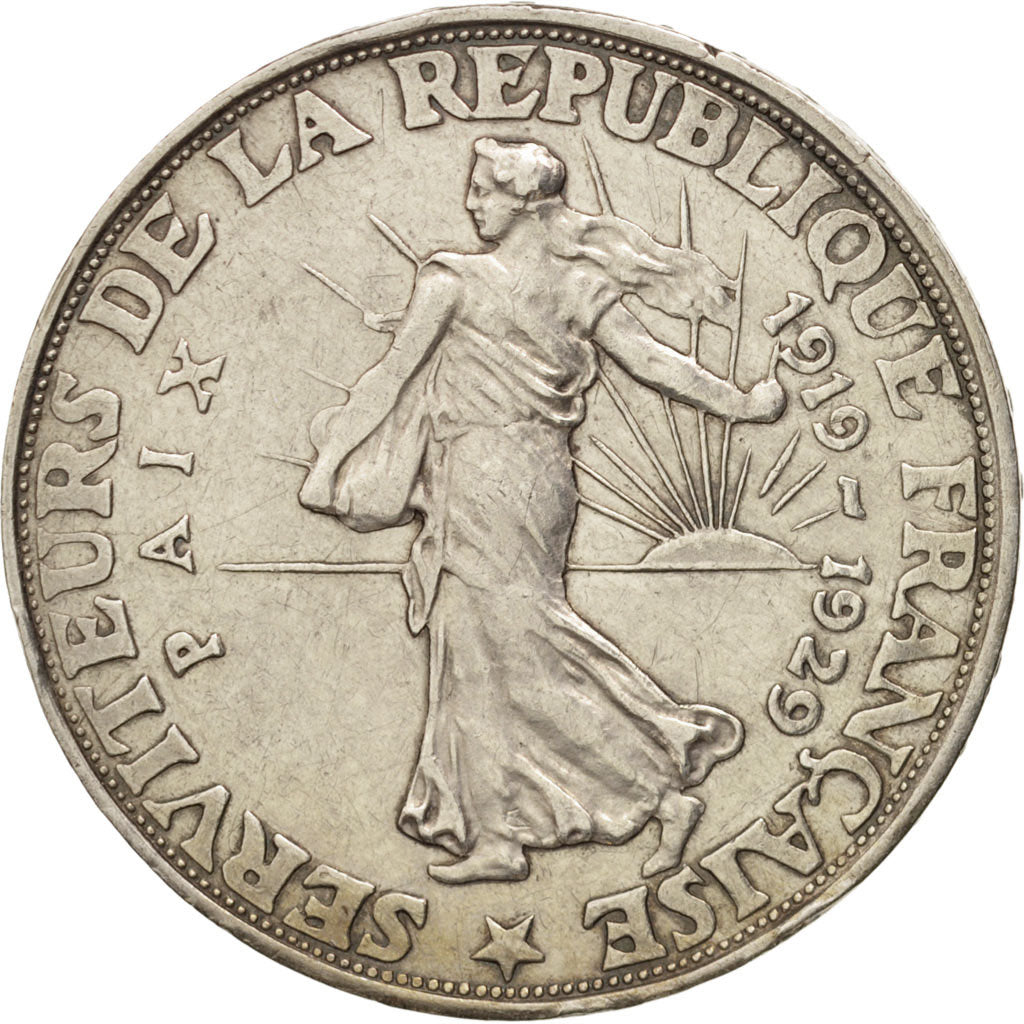 Coin, France, 20 Francs, 1929, EF(40-45), Silver, Gadoury:851