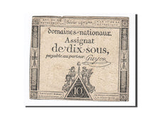 Billet, France, 10 Sous, 1792, 1792-10-24, Guyon, TB, KM:A64a, Lafaurie:159