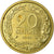 Moneta, Francja, 20 Centimes, 1961, MS(63), Aluminium-Brąz, Gadoury:330