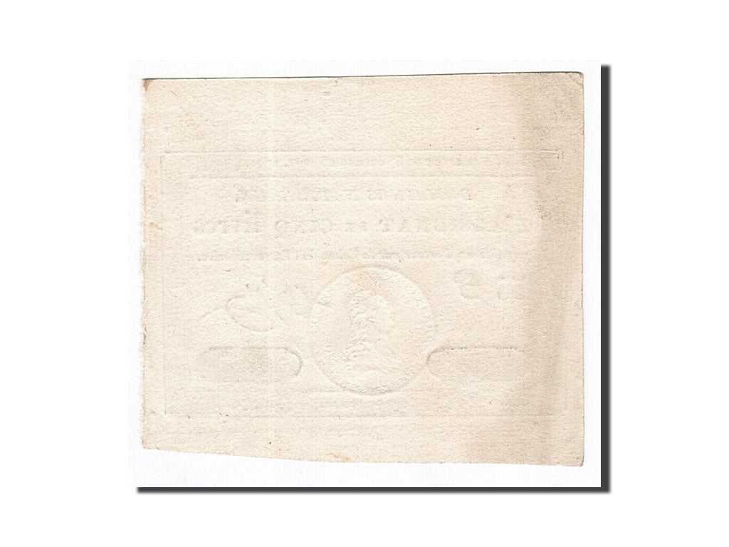 Geldschein, Frankreich, 5 Livres, 1791, Corset, 1791-09-28, VZ+, KM:A49
