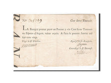 Banknot, Francja, 100 Livres, 1720, 1720-01-01, VF(20-25), KM:A17b, Lafaurie:90