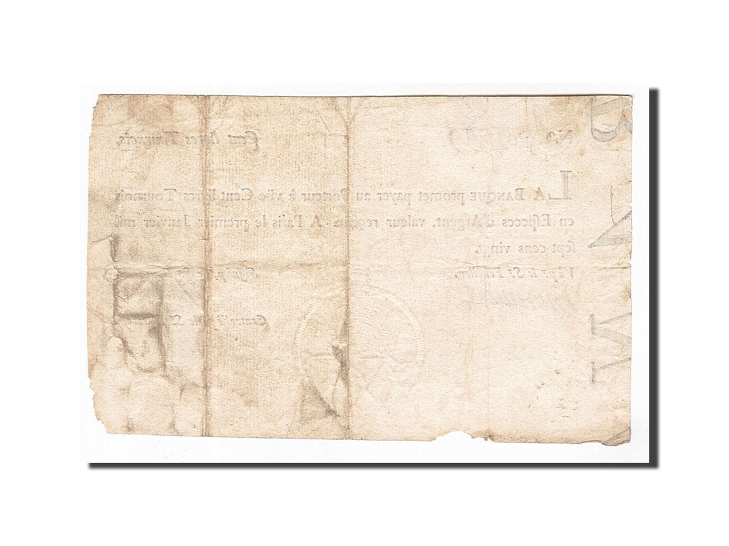 Biljet, Frankrijk, 100 Livres, 1720, 1720-01-01, TB, KM:A17b, Lafaurie:90