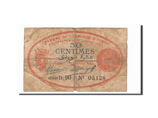 Algeria, Alger, 50 Centimes, 1923-01-31, B+, Pirot 137-25