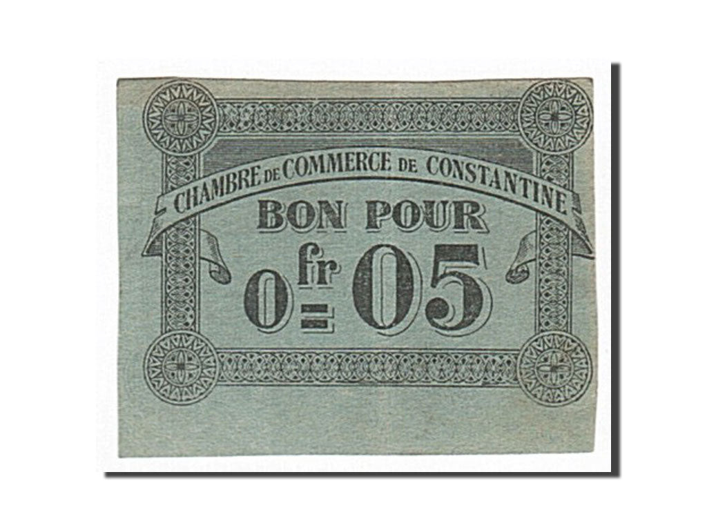 Algeria, Constantine, 5 Centimes, 1915-10-12, EF(40-45), Pirot 140-46
