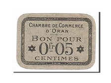 Banknote, Algeria, 5 Centimes, 1916, AU(55-58)