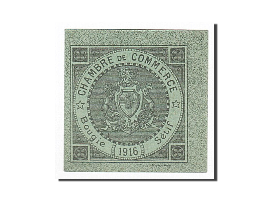 Billet, Algeria, 5 Centimes, 1916, SUP+
