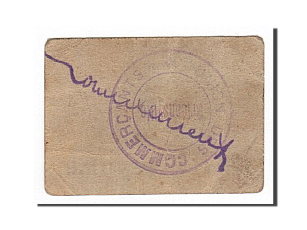 Billet, Algeria, 5 Centimes, Undated, TTB