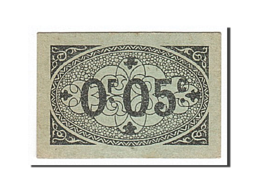 Biljet, Algerije, 5 Centimes, 1917, 1917-03-09, SPL