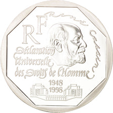 France, 100 Francs René Cassin, 1998, Paris, MS(65-70), Silver, KM:1397