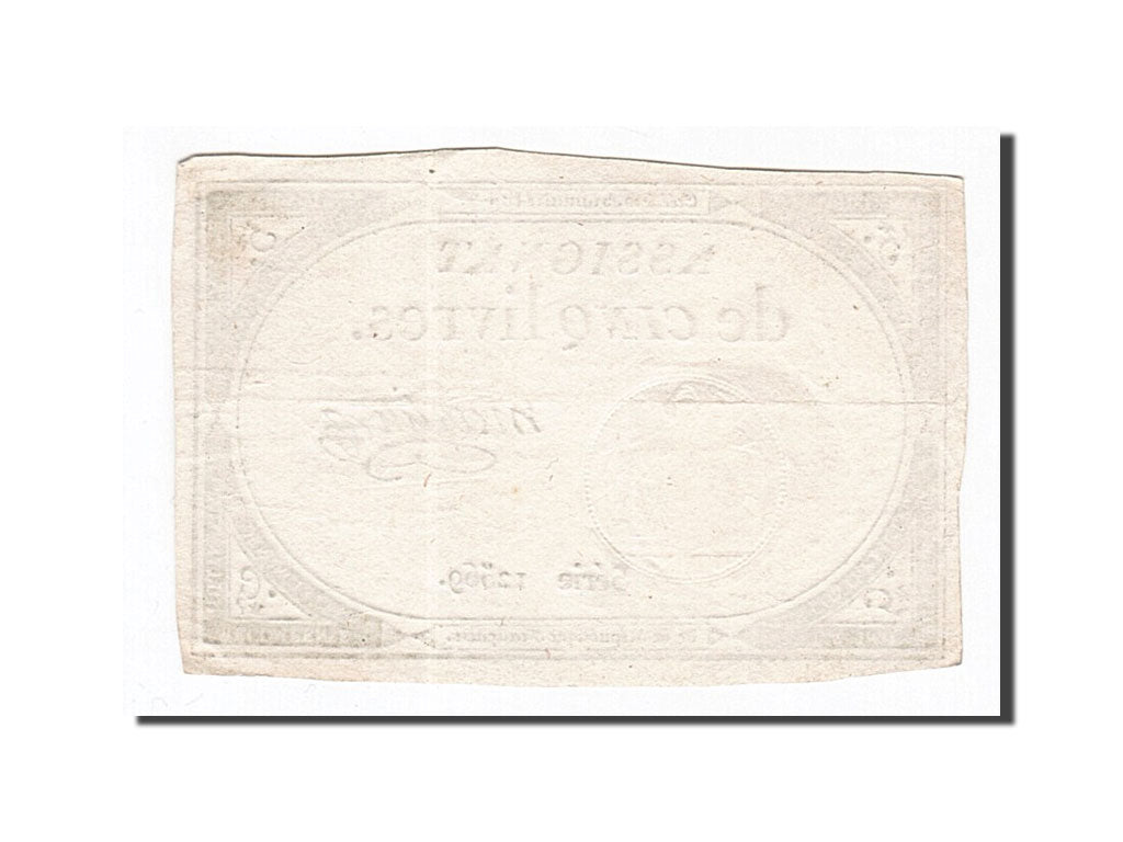 France, 5 Livres, 1793, 1793-10-31, Martin, KM:A76, SUP, Lafaurie:171