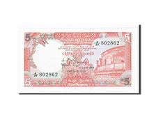 Geldschein, Sri Lanka, 5 Rupees, 1982, 1982-01-01, KM:91a, UNZ