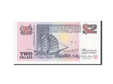 Banknote, Singapore, 2 Dollars, 1997, Undated (1997), KM:34, AU(50-53)