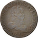 Coin, France, BOUILLON & SEDAN, Double Liard, 1613, VF(20-25), Copper