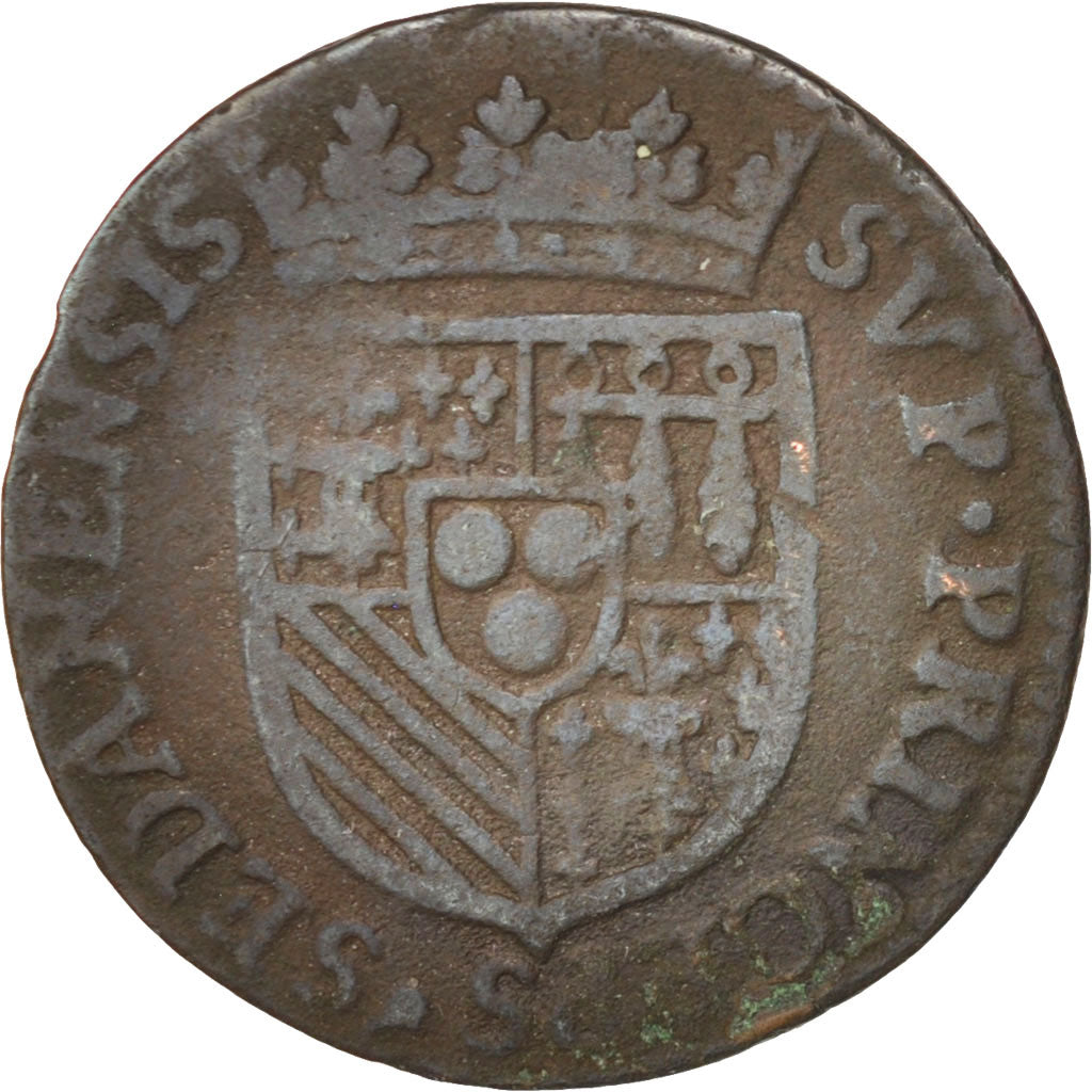 Munten, Frankrijk, BOUILLON & SEDAN, Double Liard, 1613, FR, Koper, Boudeau:1843