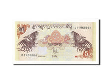 Biljet, Bhutan, 5 Ngultrum, 2006, 2006, KM:28a, SPL