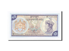 Banknote, Bhutan, 10 Ngultrum, 1985-92, Undated (1992), KM:15b, UNC(65-70)