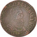 Frankreich, BOUILLON & SEDAN, Double Liard, 1614, EF(40-45), Copper, Boudeau1847