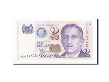 Geldschein, Singapur, 2 Dollars, 1999, Undated (1999), KM:38, UNZ-