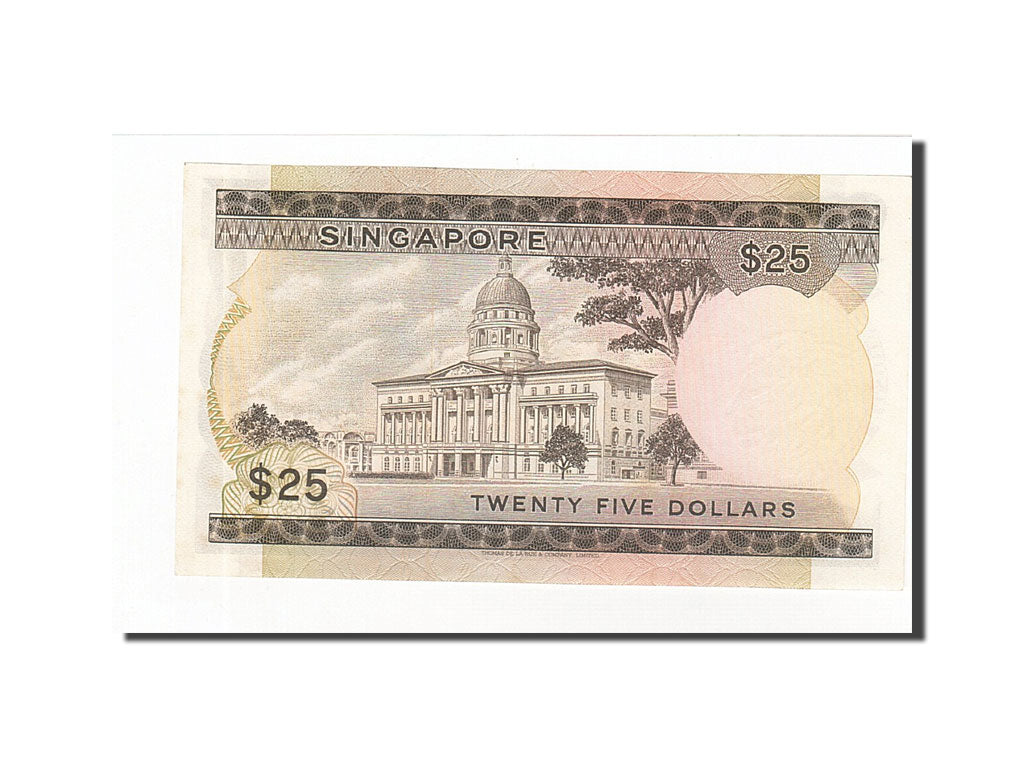 Banknote, Singapore, 25 Dollars, 1967-73, Undated (1972), KM:4, UNC(63)