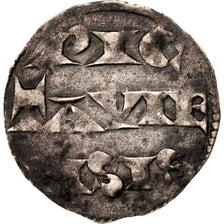 France, Poitou, Richard Coeur De Lion, Denarius, VF(30-35), Silver, Boudeau:424