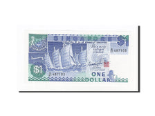Billete, 1 Dollar, 1984-89, Singapur, KM:18a, Undated (1987), UNC