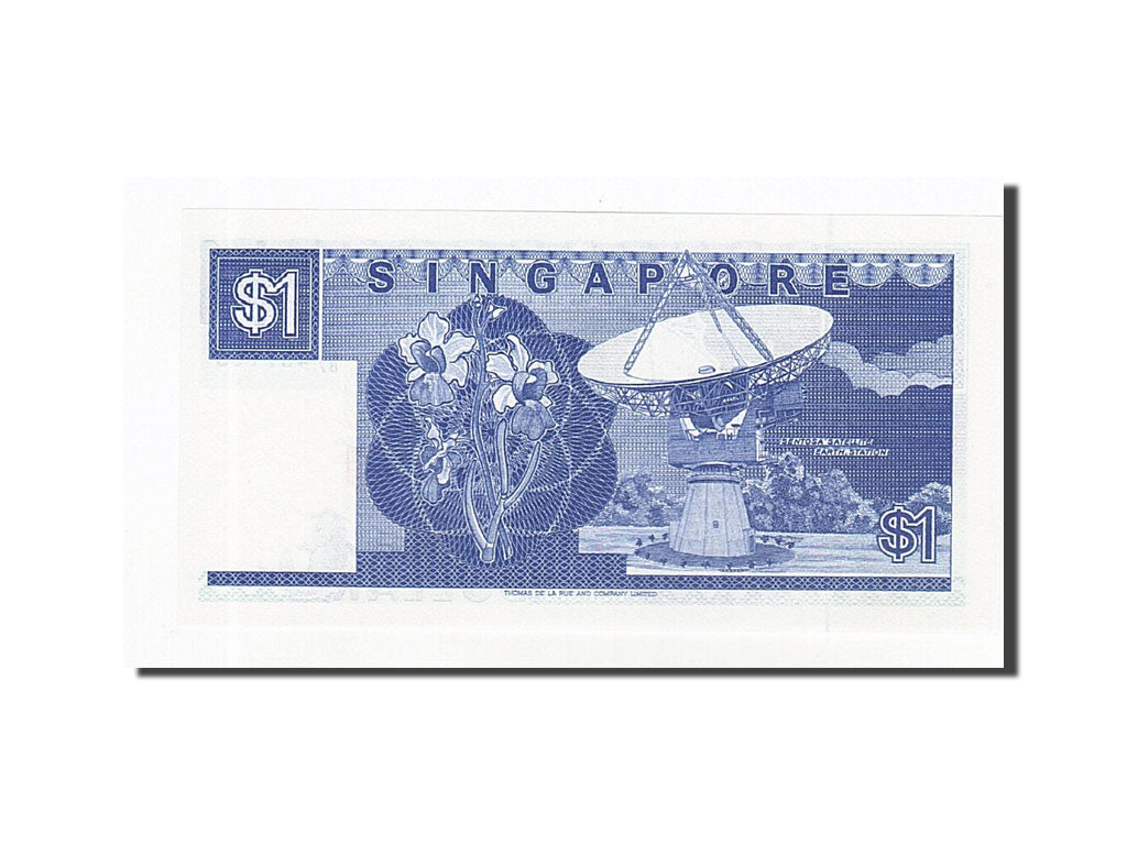 Banknote, Singapore, 1 Dollar, 1984-89, Undated (1987), KM:18a, UNC(65-70)
