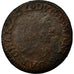 Coin, France, NEVERS & RETHEL, Double Tournois, 1642, VG(8-10), Copper