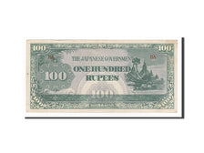 Banknote, Burma, 100 Rupees, 1942-1944, Undated (1944), KM:17a, UNC(60-62)