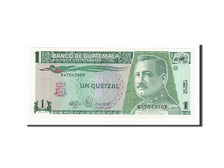 Banconote, Guatemala, 1 Quetzal, 1989-1990, KM:73a, 1990-01-03, FDS