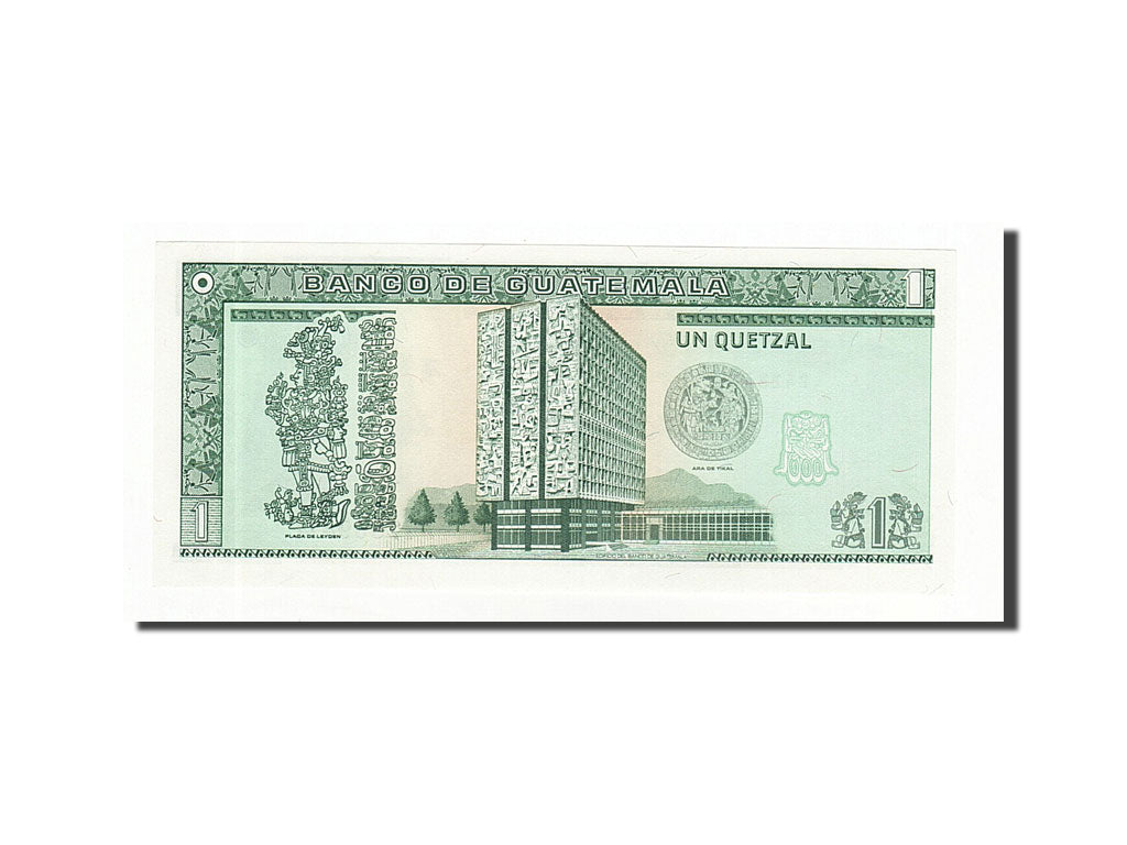 Billet, Guatemala, 1 Quetzal, 1989-1990, 1992-2-22, KM:73c, NEUF