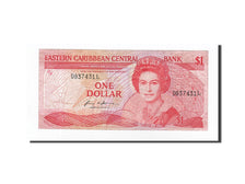Banconote, Stati dei Caraibi Orientali, 1 Dollar, 1985-1988, KM:21l, BB