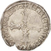 France, Henri IV, 1/4 Ecu, 1605, Nantes, VF(30-35), Silver, Sombart:4686