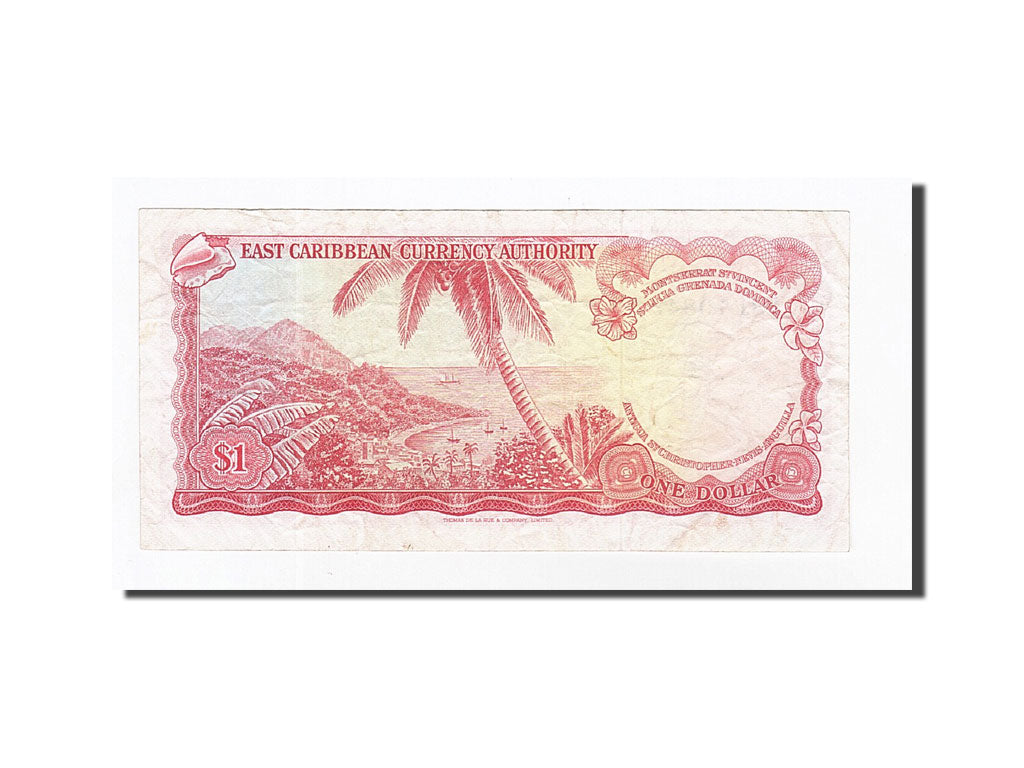 Banknote, East Caribbean States, 1 Dollar, 1965, KM:13f, EF(40-45)