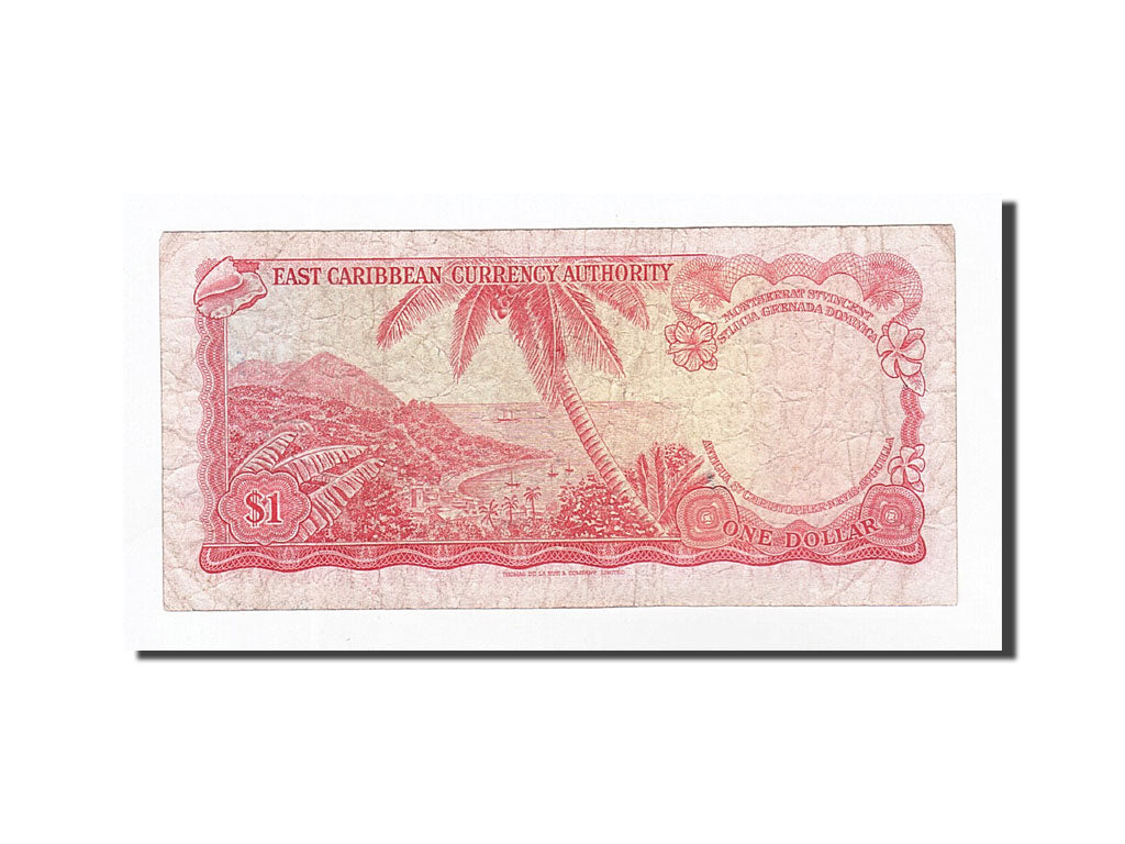 Banknote, East Caribbean States, 1 Dollar, 1965, KM:13l, VF(30-35)
