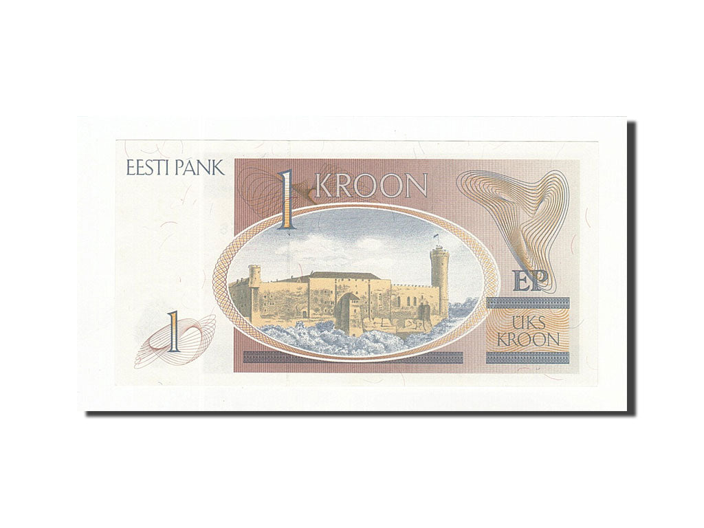 Banknote, Estonia, 1 Kroon, 1992, KM:69a, UNC(65-70)