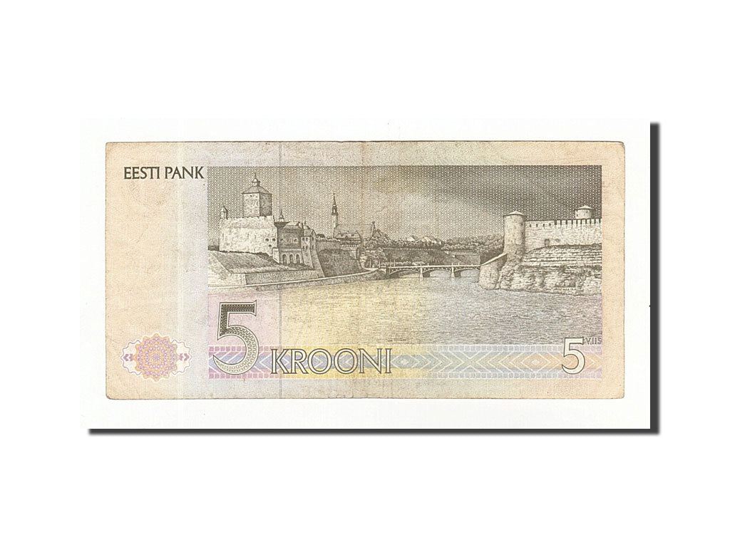 Estonia, 5 Krooni, 1991, KM:71a, MBC