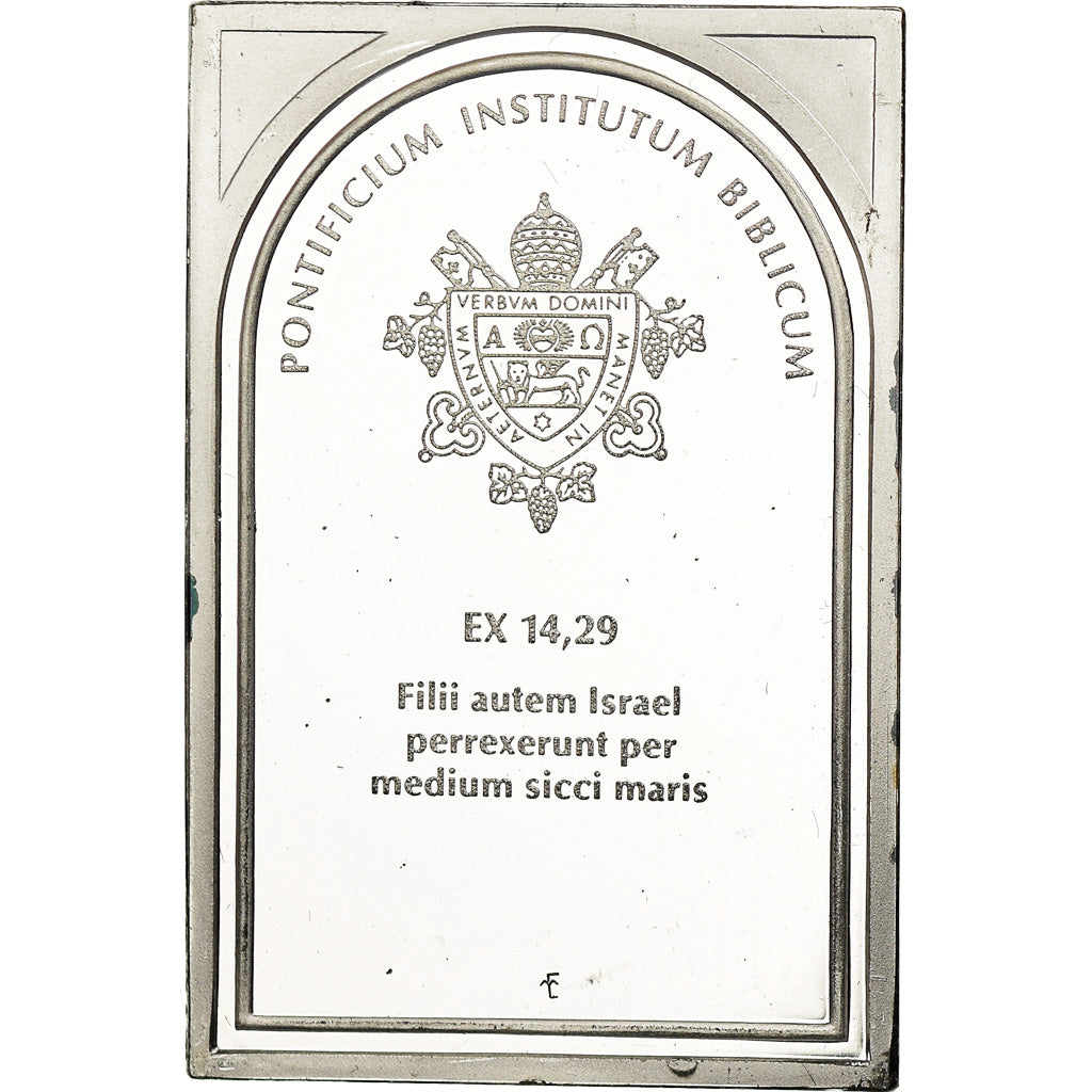 Vatican, Medal, Institut Biblique Pontifical, Exodus 14:29, Religions & beliefs