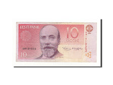 Estonia, 10 Krooni, 1992, KM:72b, EF(40-45)
