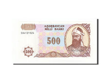 Biljet, Azerbeidjan, 500 Manat, 1993, Undated (1993), KM:19b, NIEUW